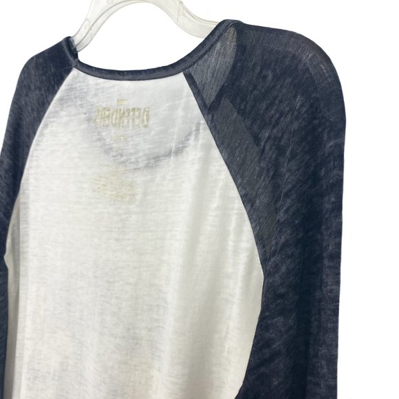 MARVEL NETFLIX The Defenders Burnout Raglan Colorblock 3/4 Sleeve Shirt Size L - Picture 11 of 14